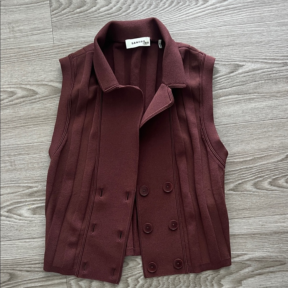 Sandro Women's Double-Breasted Vest